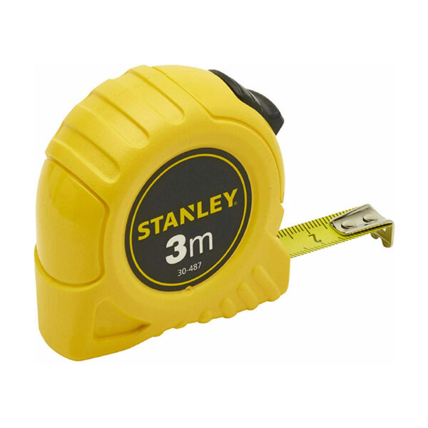 STANLEY ΜΕΤΡΟΤΑΙΝΙΑ ΜΕ ΑΥΤΟΜΑΤΗ ΕΠΑΝΑΦΟΡΑ 12.7mmX3m 0-30-487